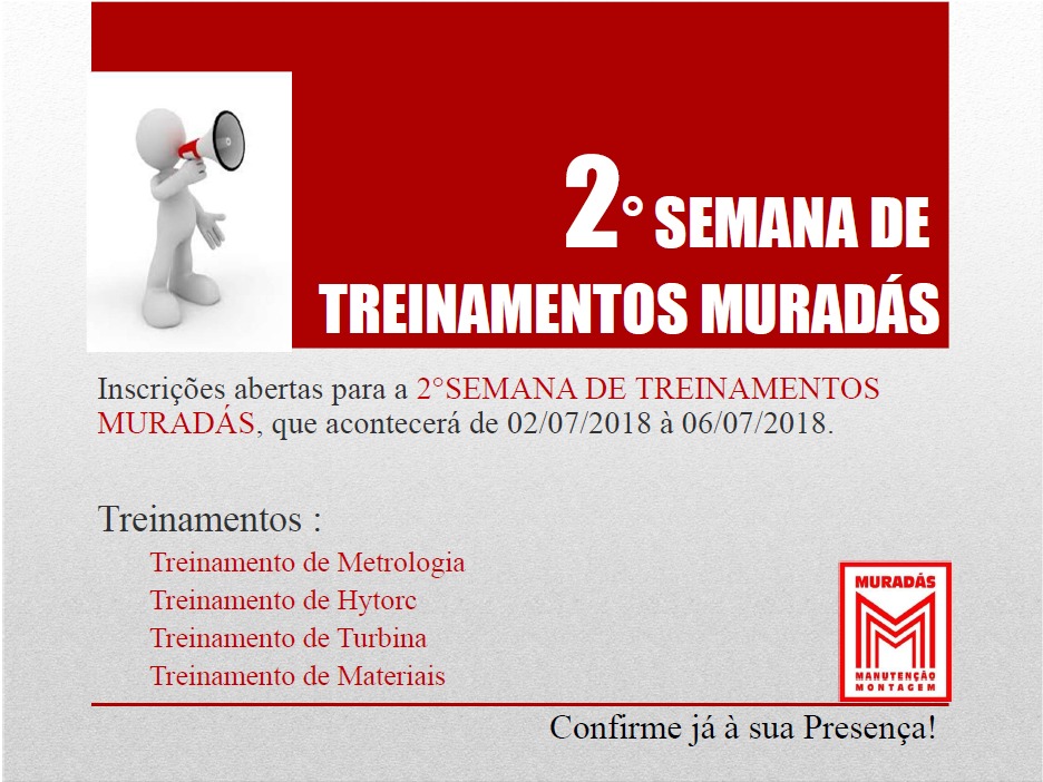 2º Semana de Treinamentos Muradás