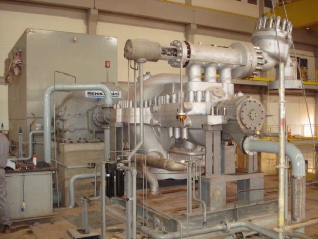 Montagem Turbina Santa Vitória