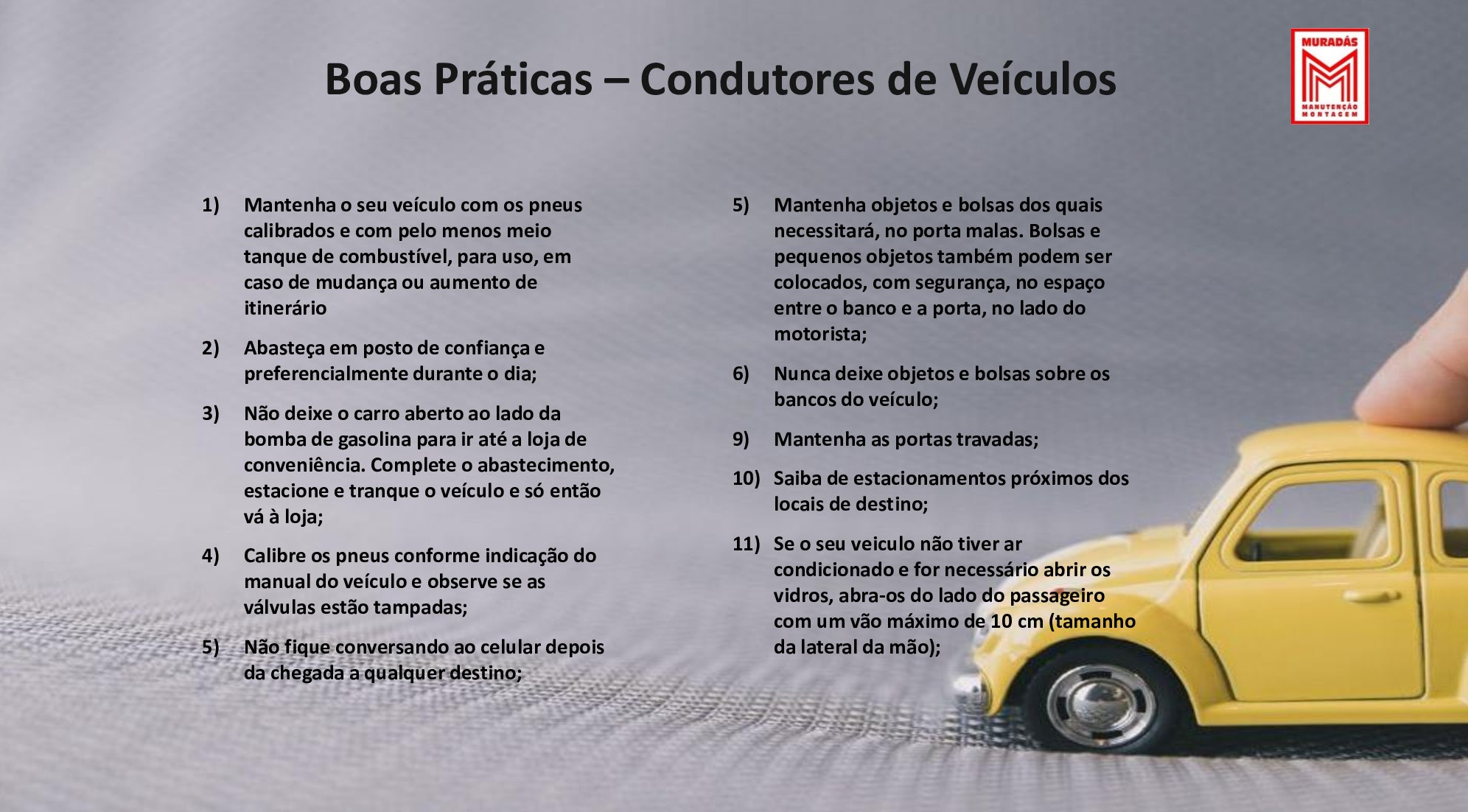 Campanha CIPA - Maio Amarelo